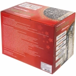 Гирлянда для улицы ЗАНАВЕС «Мерцание» ш2* в3,0 м 480 ламп LED, прозрач.пров,1 реж.,IP-54, Теплый белый (возможность соединения)