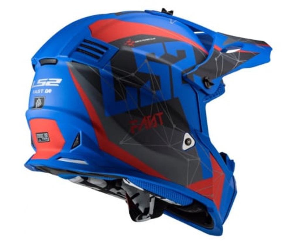 LS2 Мотошлем MX437 FAST ALPHA