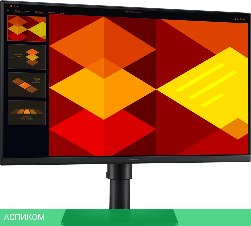 Монитор Samsung 24" Essential S4 S24D400GAIXCI