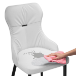 Стул на металлокаркасе Woodville Neli white, black