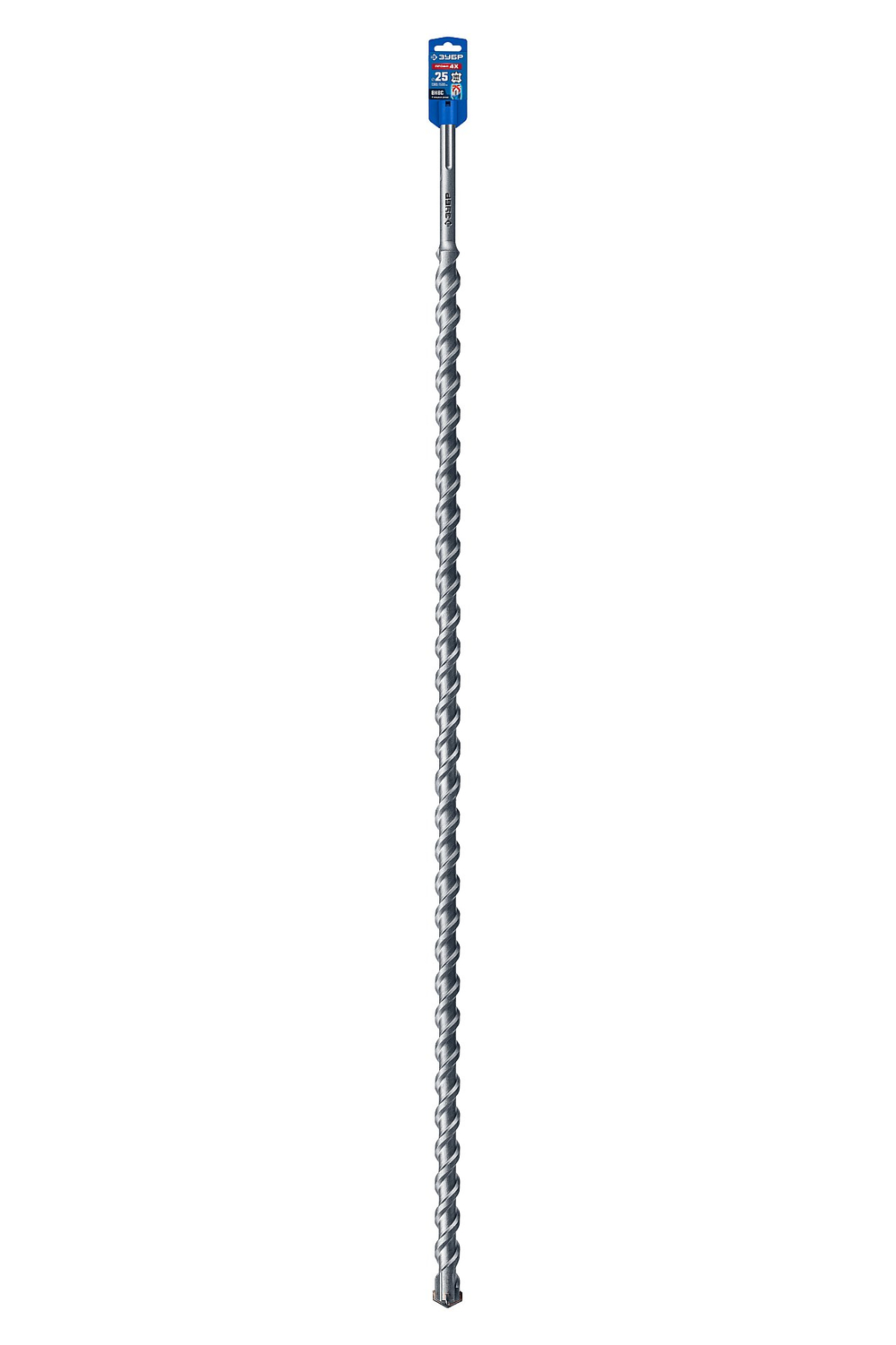 ЗУБР ПРОФИ-4Х 25x1380/1500 мм, SDS-max бур, ПРОФЕССИОНАЛ (29350-1380-25)
