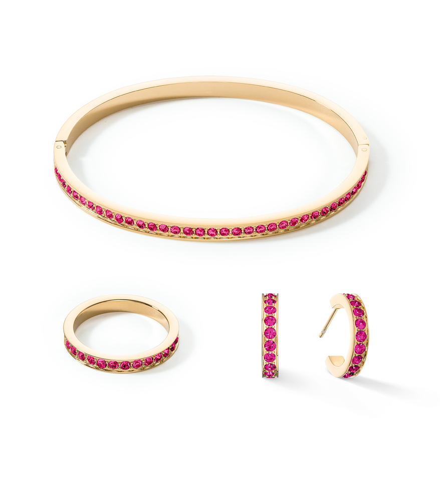 Кольцо Coeur de Lion Pink-Gold 0127/40-0416 54