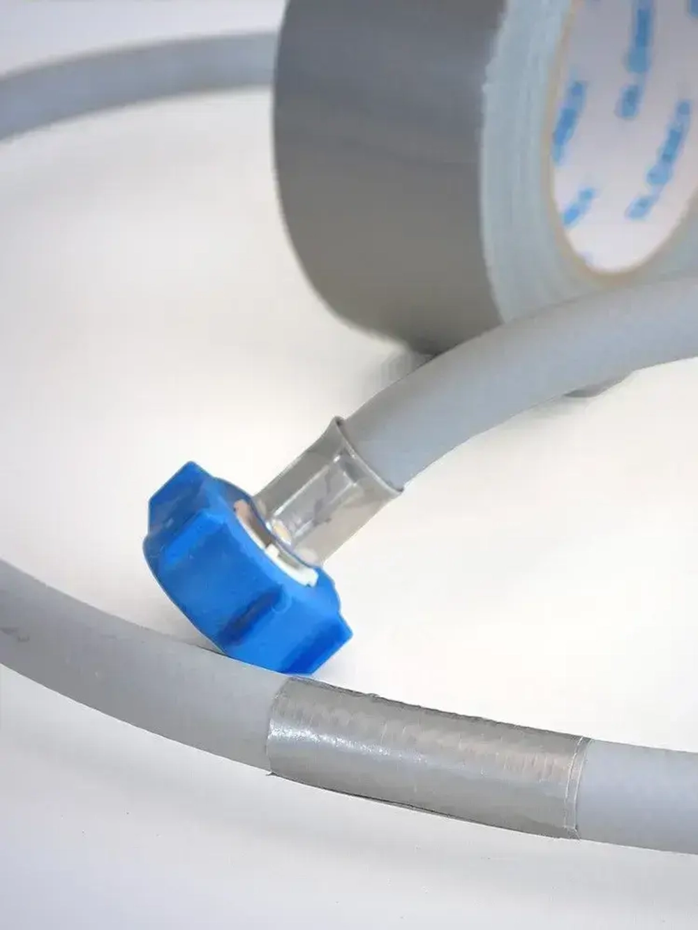 Армированный скотч/ клейкая лента 48 мм* 50 м, серый