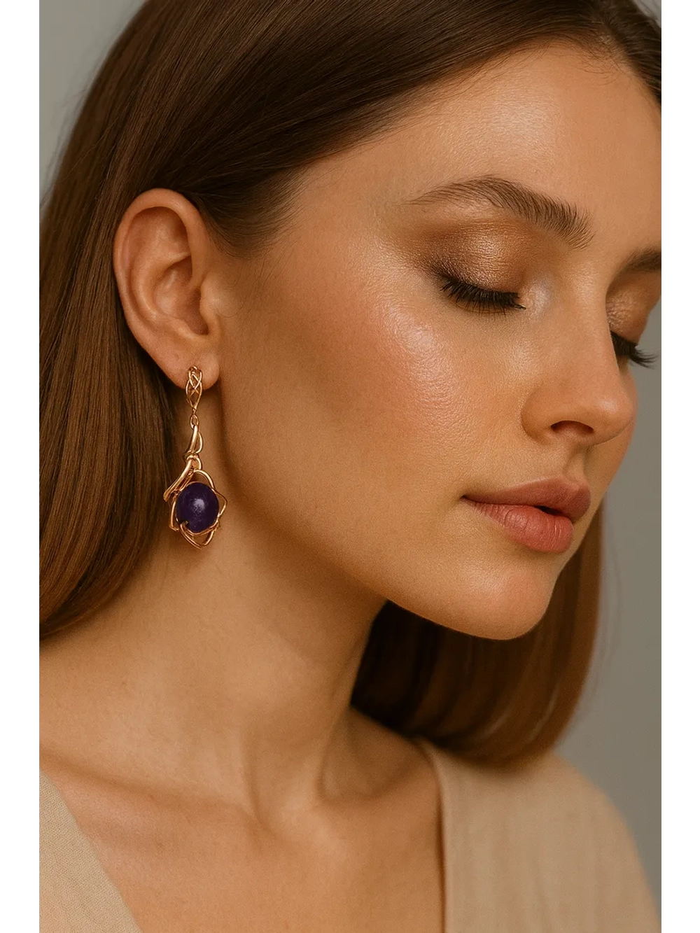 Серьги бижутерные "Чаровница"