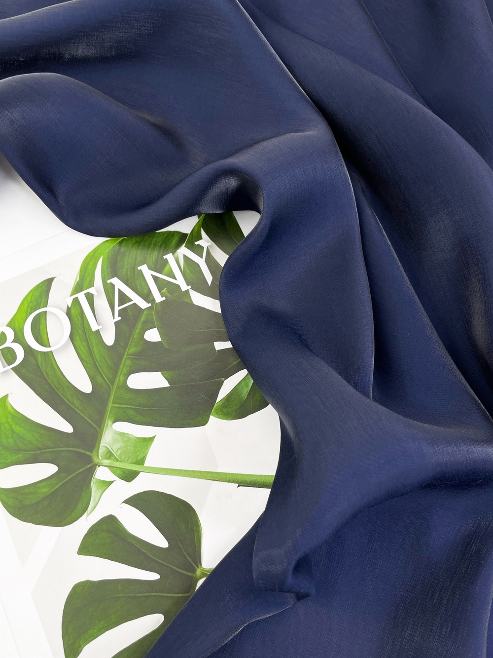 ТЕМНО-СИНИЙ - Хрустальный шелк КЛАССИКА (1416 Маша)