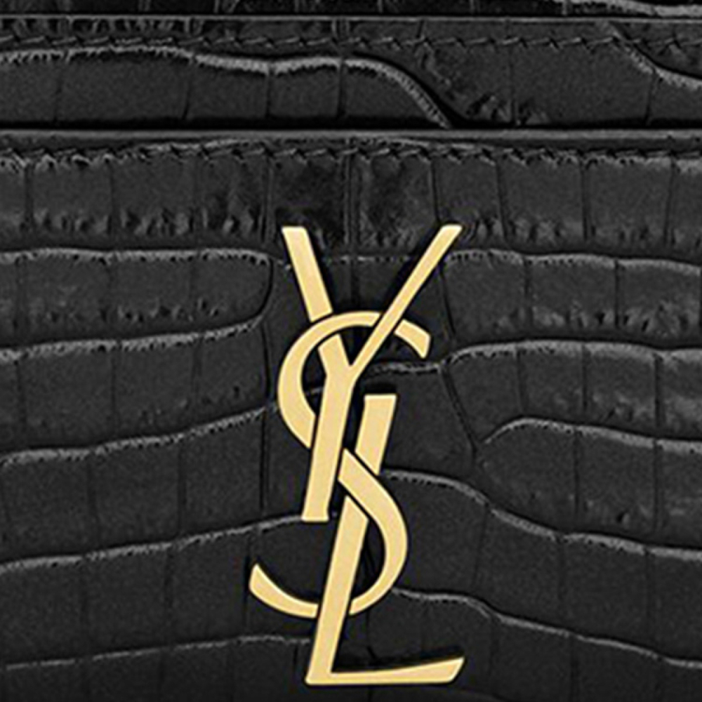 Картхолдеры и кошельки SAINT LAURENT YSL CASSANDRE, 370778-DND0J-1000