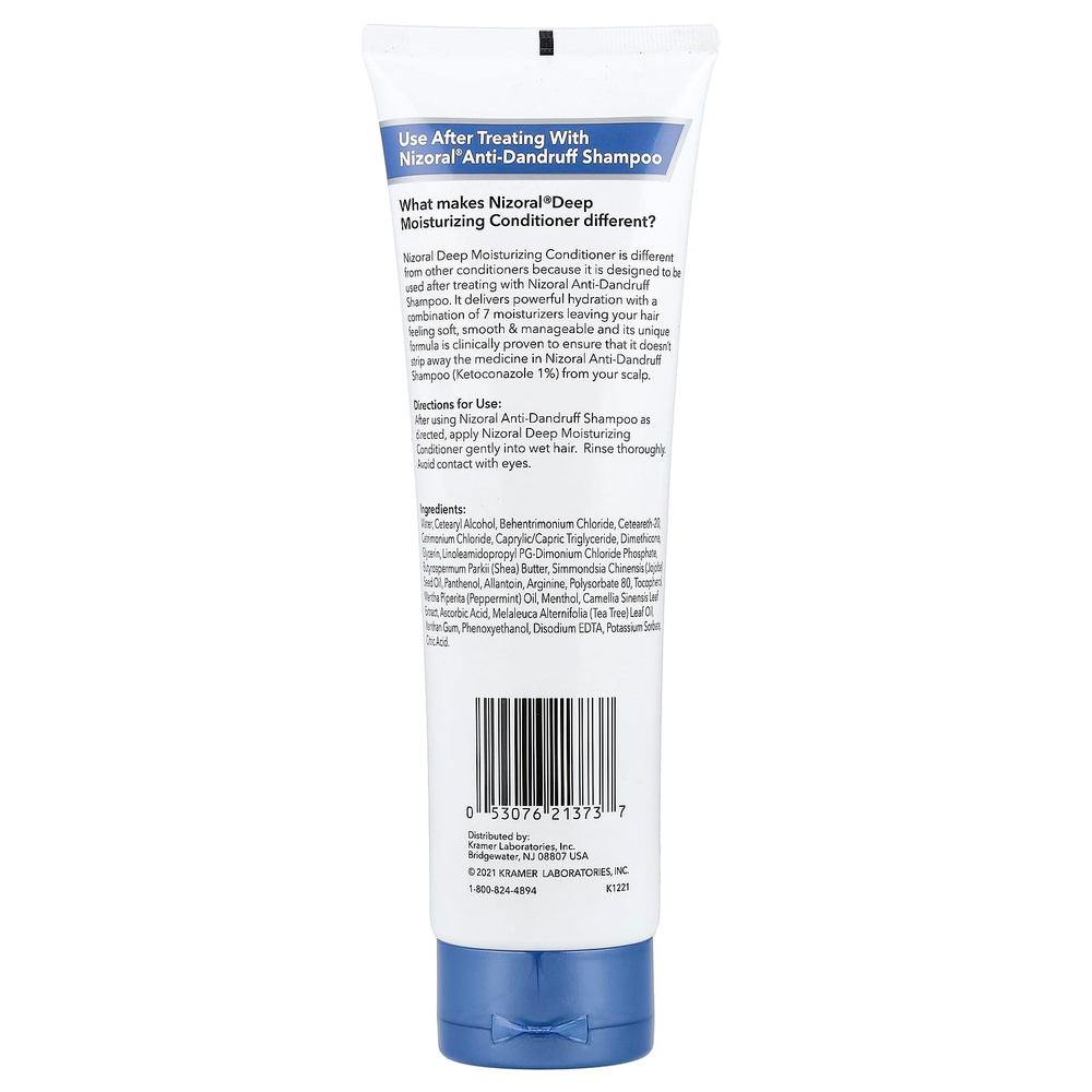 Nizoral, Кондиционер для глубокого увлажнения, с мятой и маслом чайного дерева, 278 мл (9,4 жидк. унц.)