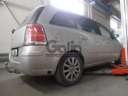Фаркоп оцинкованный Galia O052A для Opel Zafira 2005-2012(паспорт и сертификат в комплекте)(без электрики)