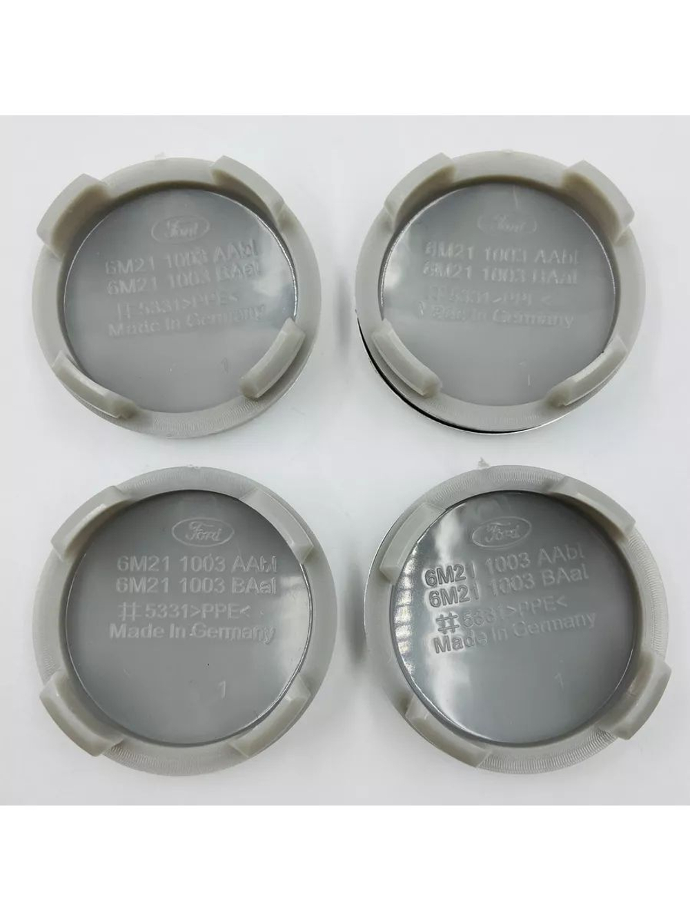 Колпачки заглушки на литые диски с эмблемой Ford 54 мм 4 шт