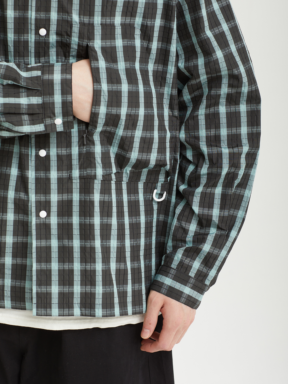 Мужская Рубашка Recycle Open Collar