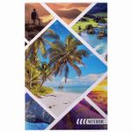 Блокнот А5 (135х206 мм), 80 л., твердый, клетка, выборочный лак, STAFF, "My planet", 111608