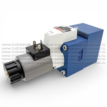 M-4SEW10Y1X/420MG24N9K4 - Гидрораспределитель седельного типа Ду 10 с электроуправлением на 420 бар, схема Y