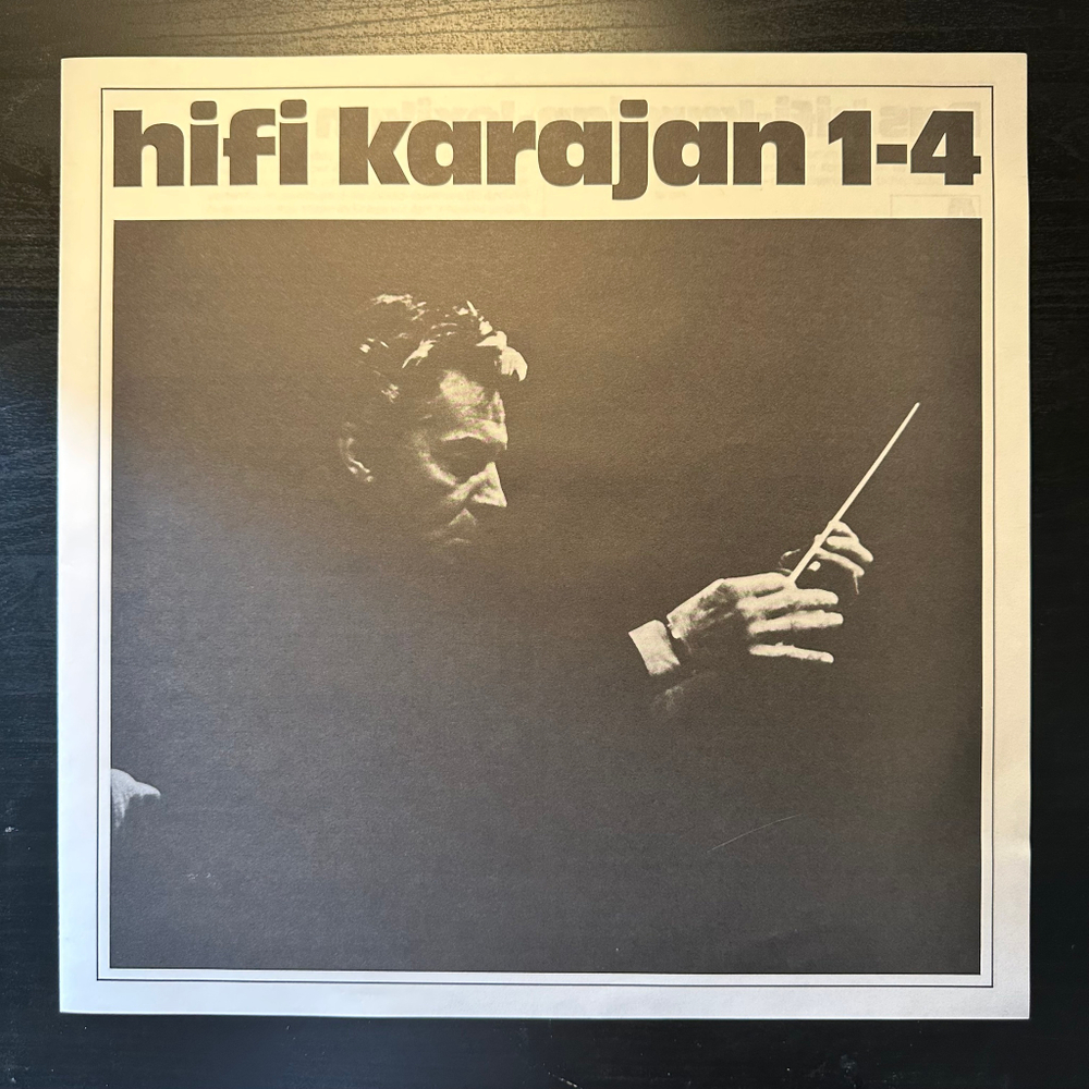 Герберт фон Караян - Хифи Караян 1-4 4LP (Германия 1977г.)