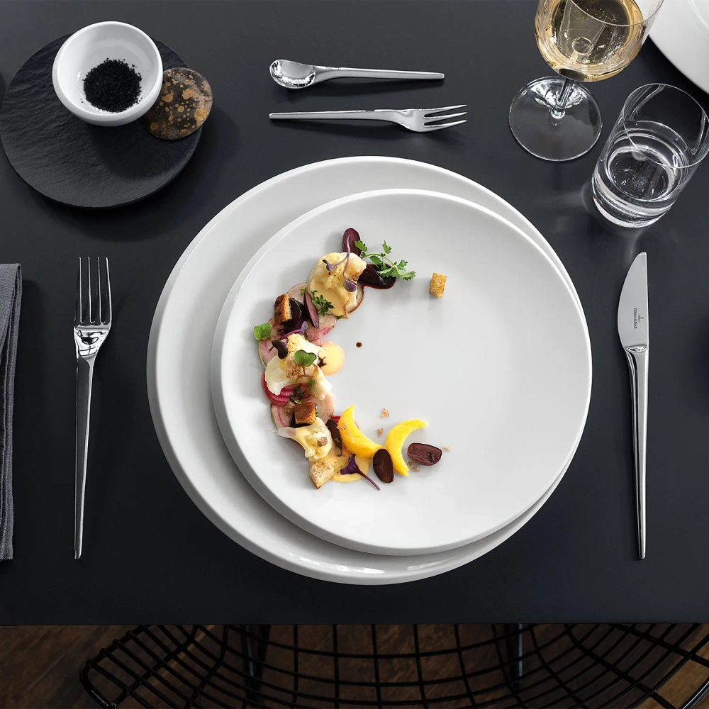 Villeroy & Boch Набор тарелок NewMoon на 2 персоны 10-4264-2620 + 10-4264-2700 + 10-4264-2640