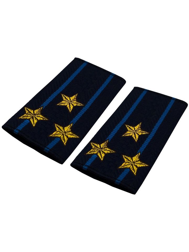 Фальшпогоны Юстиция нового образца жаккардового плетения полковник