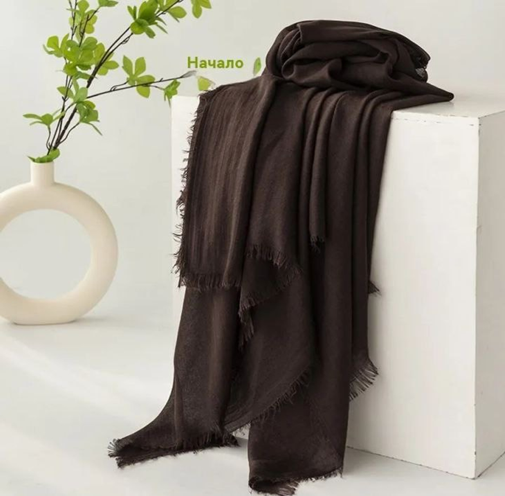 Палантин/шоколад