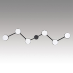 8187/6C COMFI LN25 207 черный, металл Люстра потолочная LED GX53 6*7W 220V SANATA
