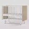 Детская кроватка на маятнике Incanto Cambridge Белый/дуб