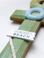 Декор на стену для интерьера "Якорь с канатом"