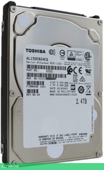 Жесткий диск Toshiba SAS 3.0 2400Gb 128Mb 2.5 (AL15SEB24EQ)