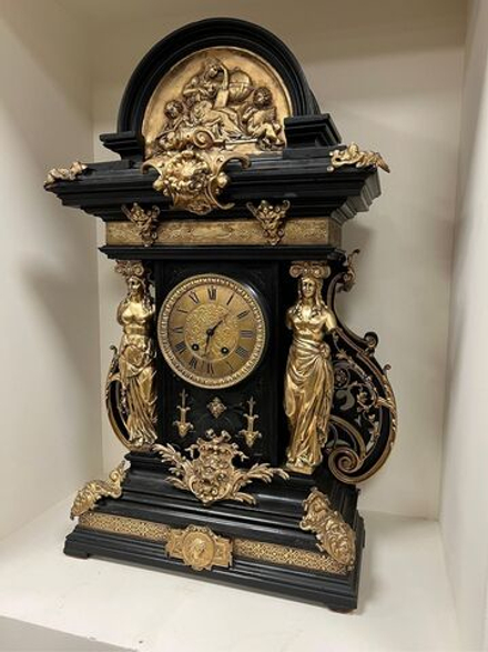 Винтаж: Кабинетные часы в стиле Наполеона |||