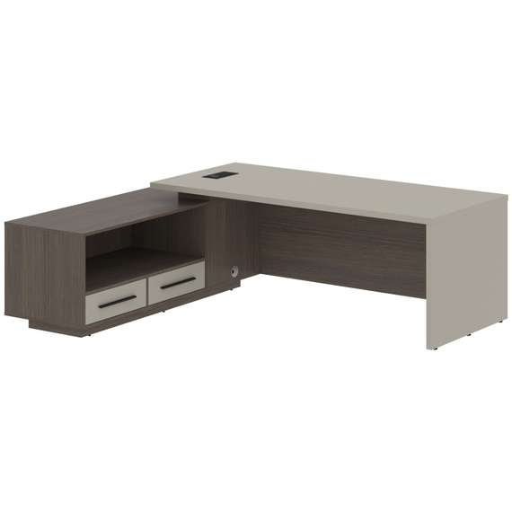 Стол руководителя с тумбой VCT 2319(L)  2300х1900х750 VELION