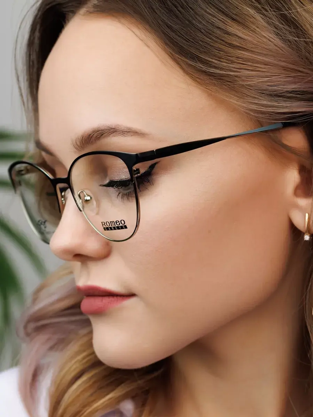 Оправа для очков с магнитными накладками 4в1