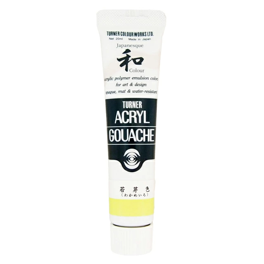 Акриловая гуашь Turner 20 мл. Japanesque Light Green