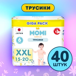 Трусики-подгузники MOMI XXL 40шт