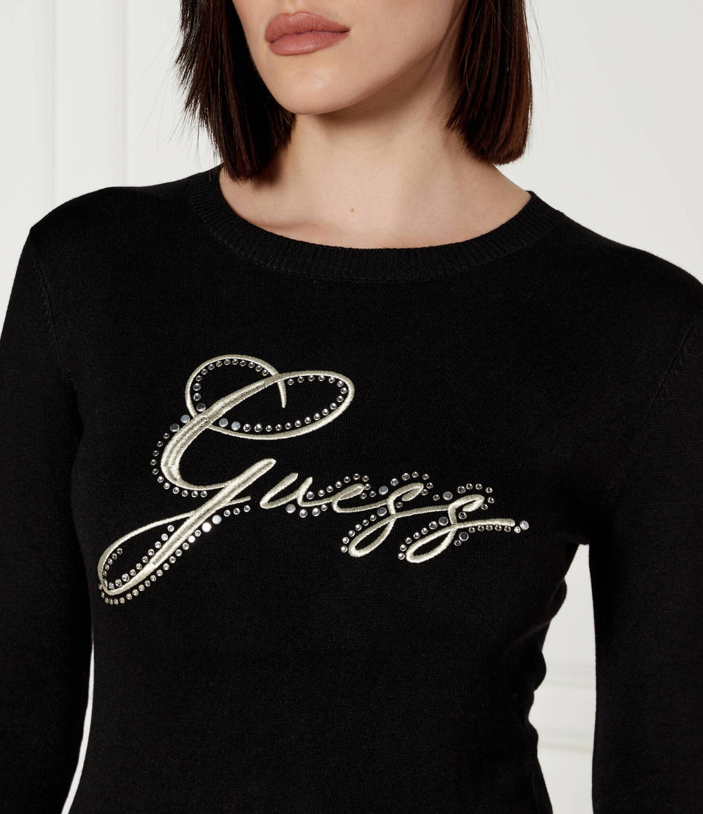 Свитер GUESS - черный(W4BR04 Z2NQ2)