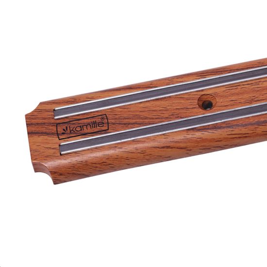 Держатель магнитный для ножей 48 см. Kamille КМ 1055-1056 под дерево