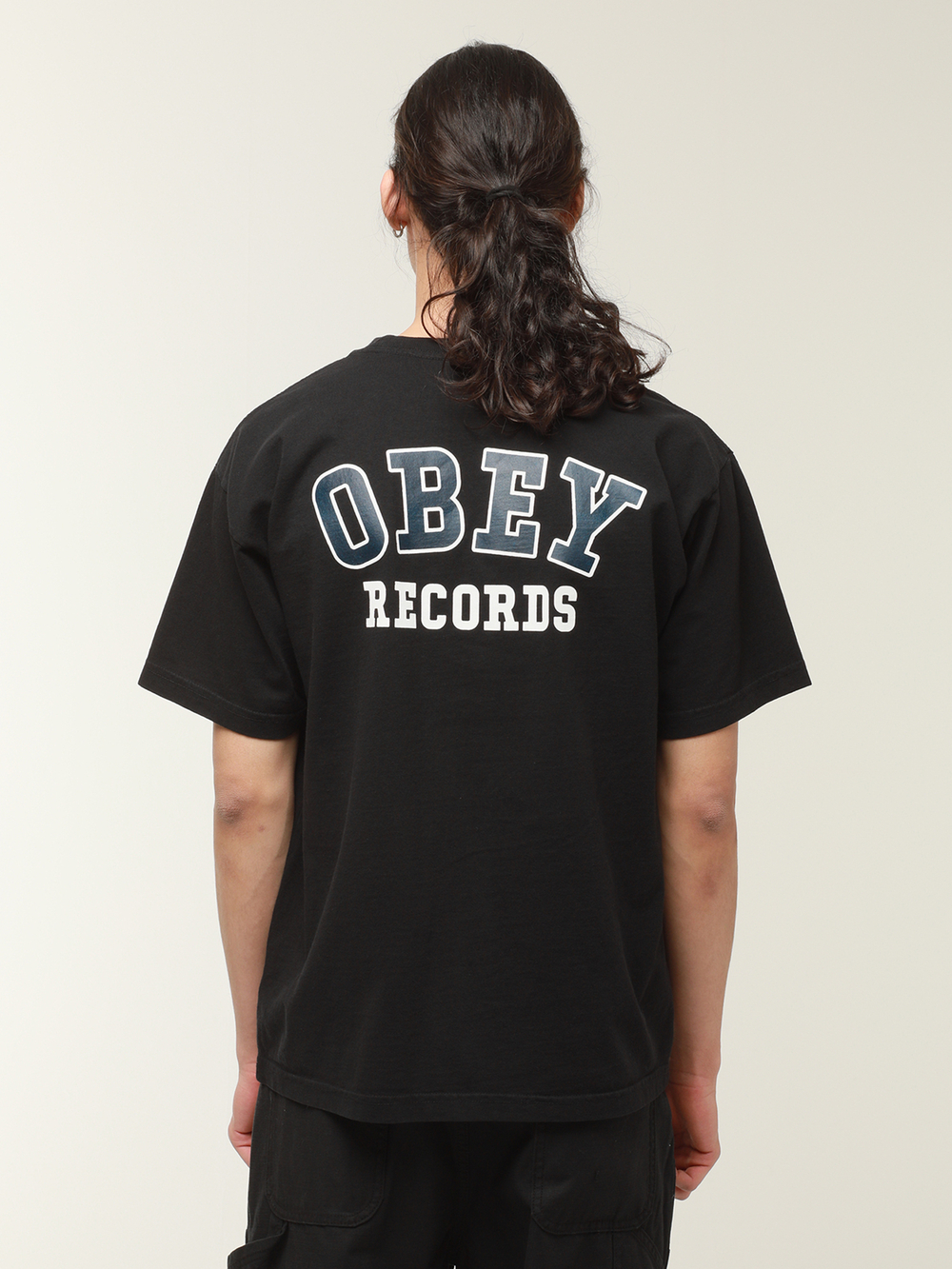 Мужская Футболка Obey Records