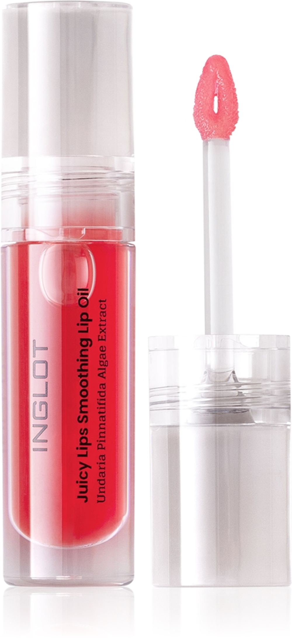 Inglot Juicy Lips Smoothing Lip Oil - Блеск для губ: олейк навильжающий до уст оттенок Wild Strawberry, 4 ml