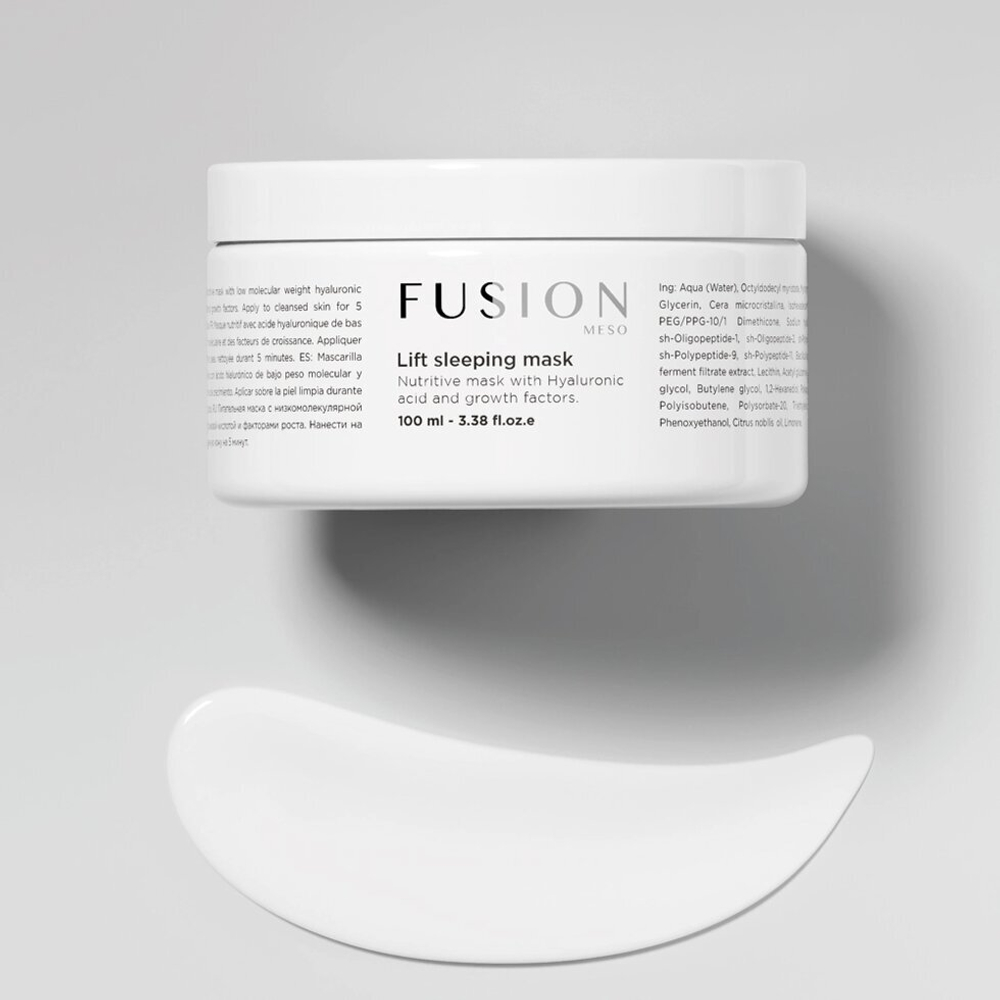 Lift sleeping mask fusion meso -  ночная антивозрастная  маска для лица  100мл