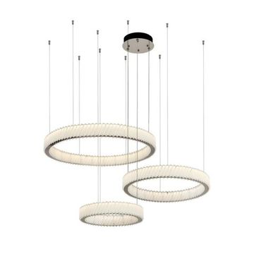 Подвесная люстра 105W 3000K APL.792.03.105 никель/белый Augostina Aployt