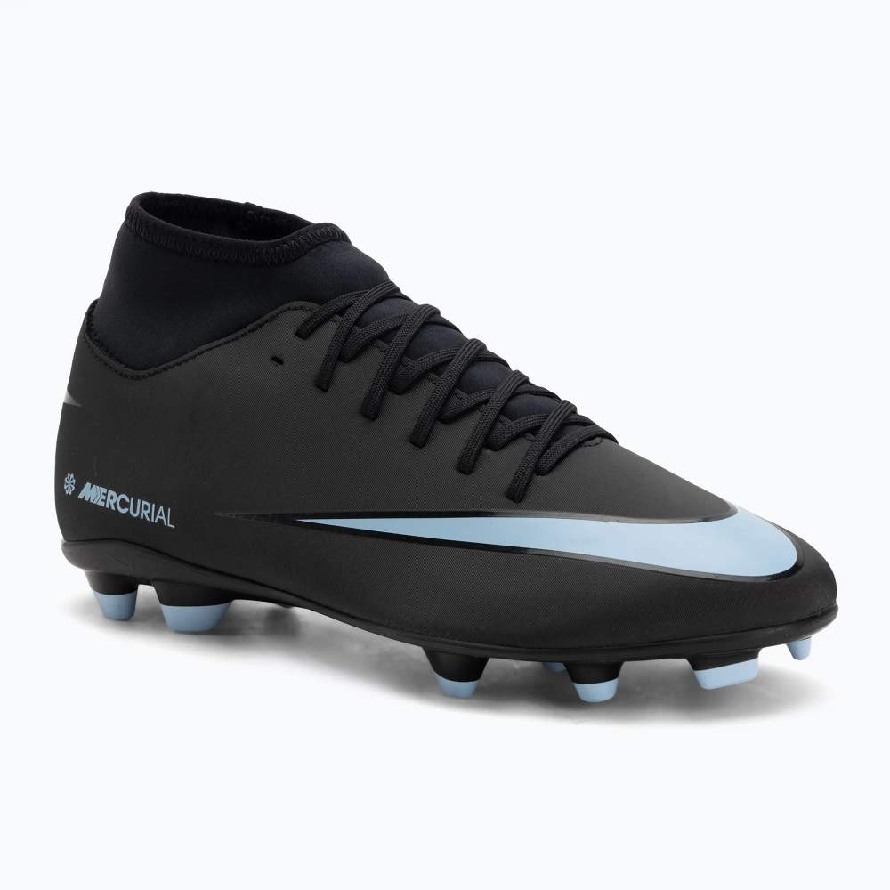 Футбольные бутсы Nike Mercurial Superfly 10 Club FG/MG black/ice blue