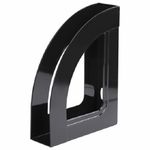 Лоток вертикальный Brauberg 70мм Economy, чёрный, без переднего борта