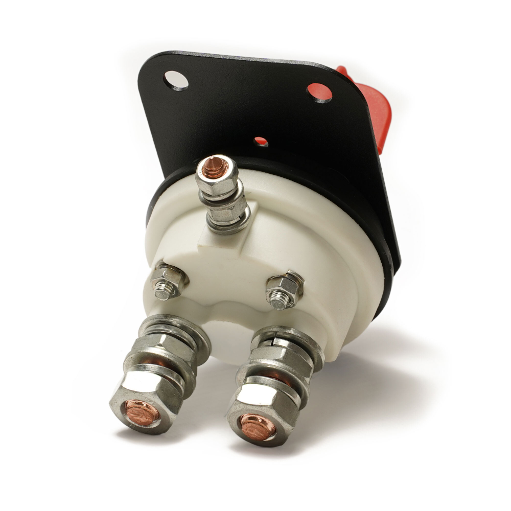 Выключатель массы ручной, МТЗ, 12/24 В, 50 А, 3-х контактный (ан. 1212.3737-05)