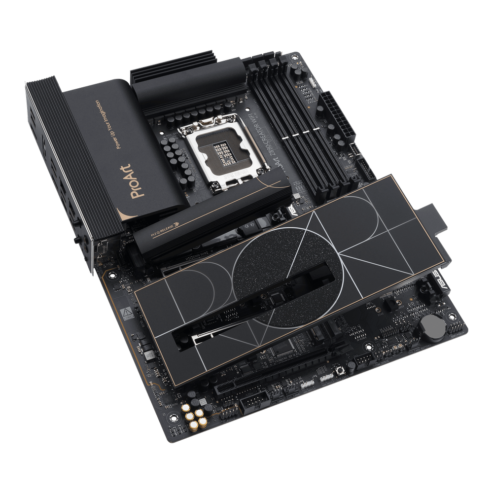 Материнская плата ASUS PROART Z890-CREATOR WIFI LGA1851 4xDDR5 4xSATA 5xM.2 1xHDMI 1xDP WiFi ATX