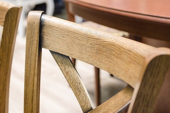 Стул Соло (дуб/тон 343/жесткое сиденье)