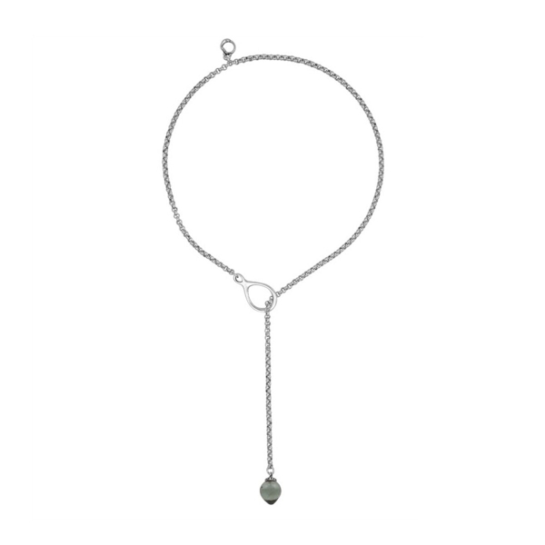 Колье Ciclon с муранским стеклом и серебряным покрытиемAmira B213816-45