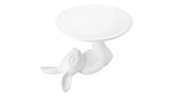 Блюдо на ножке Claystreet Классический Кролик 23 см