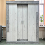 Шкаф-купе "Гамма", ЛДСП, 160x52x210 см, универсальный, с полками