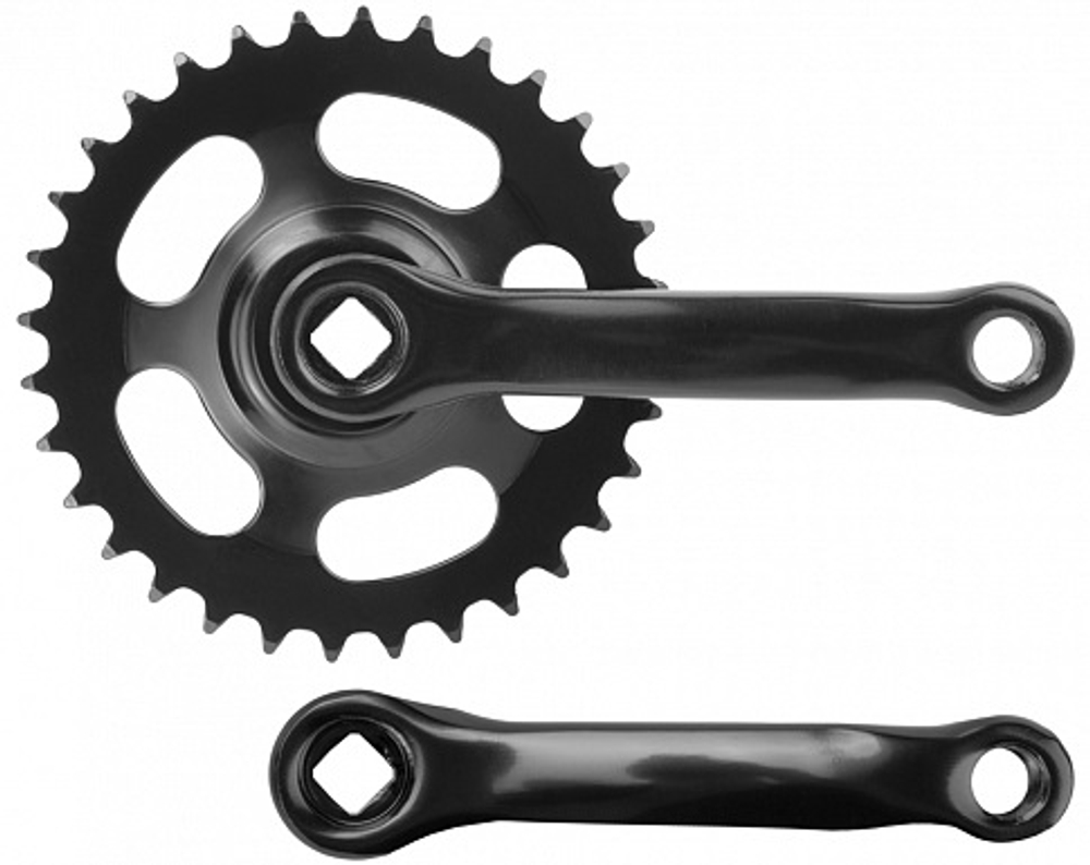 Шатуны 1/2"х1/8" 32 зуб. 127мм SOF5H WHEELTOP "под ромб" стальные черные