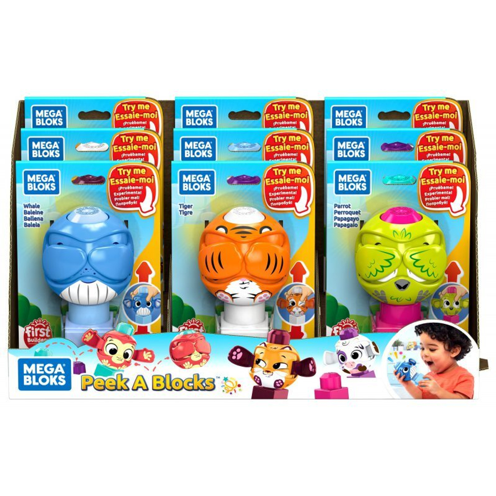 Fisher-Price Mega Bloks - Klocki A kuku Wieloryb GKX46