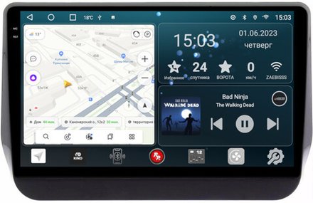 Магнитола для Hyundai Grand Starex 2019+ - RedPower 312 Android 10, QLED+2K, ТОП процессор, 6Гб+128Гб, CarPlay, SIM-слот