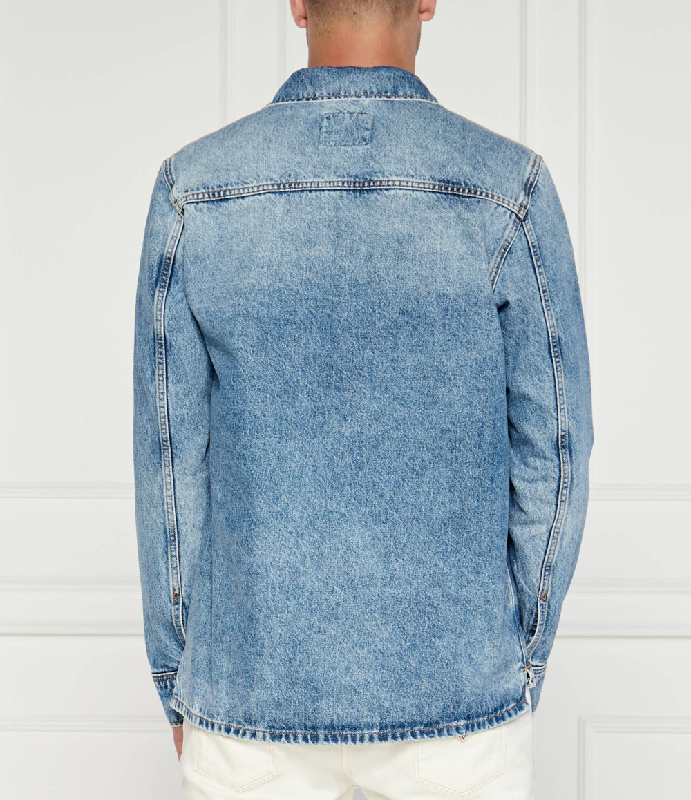 Джинсовая рубашка Pepe Jeans London - голубой(PM308585MP7)