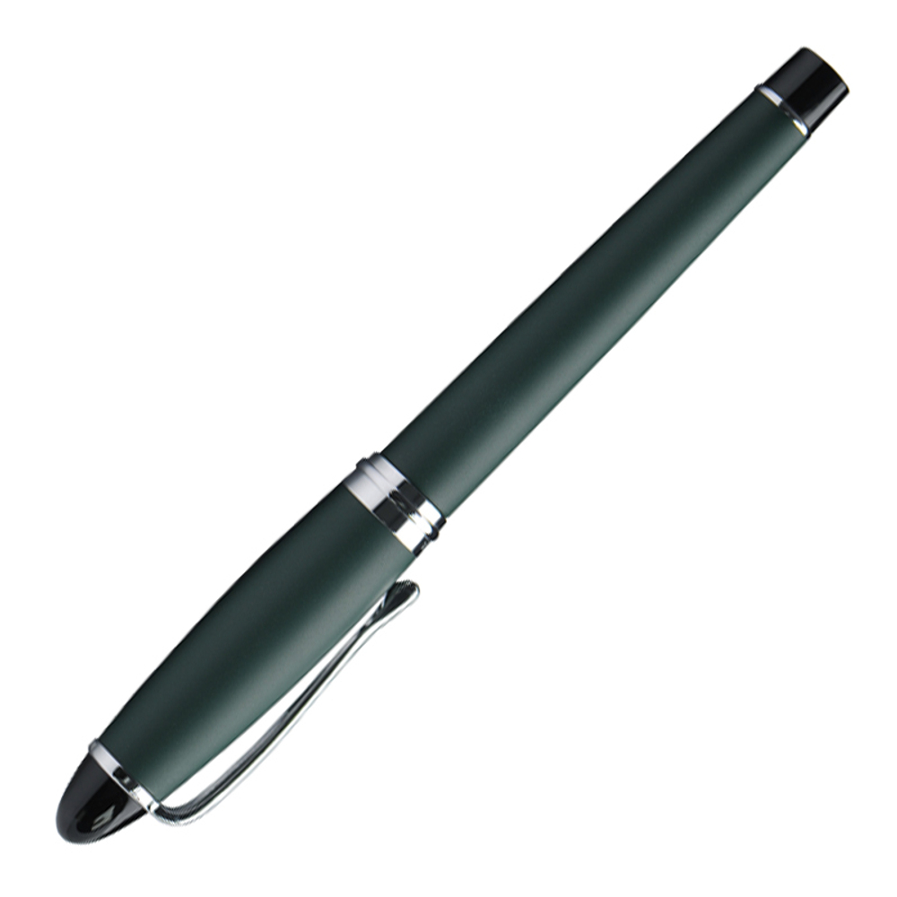 Ручка Роллер Aurora Ipsilon Satin, Green matt resin CT