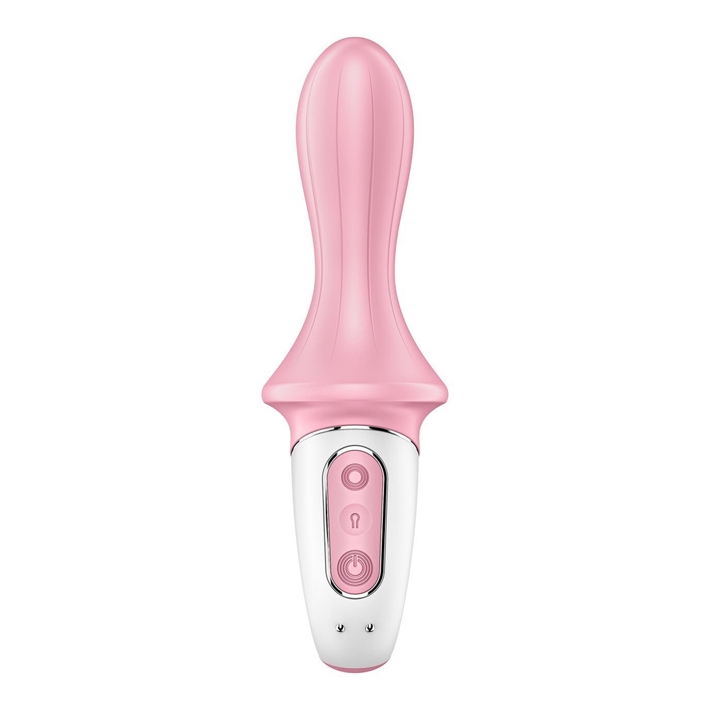 Вибратор Satisfyer Air Pump Booty 5+, розовый