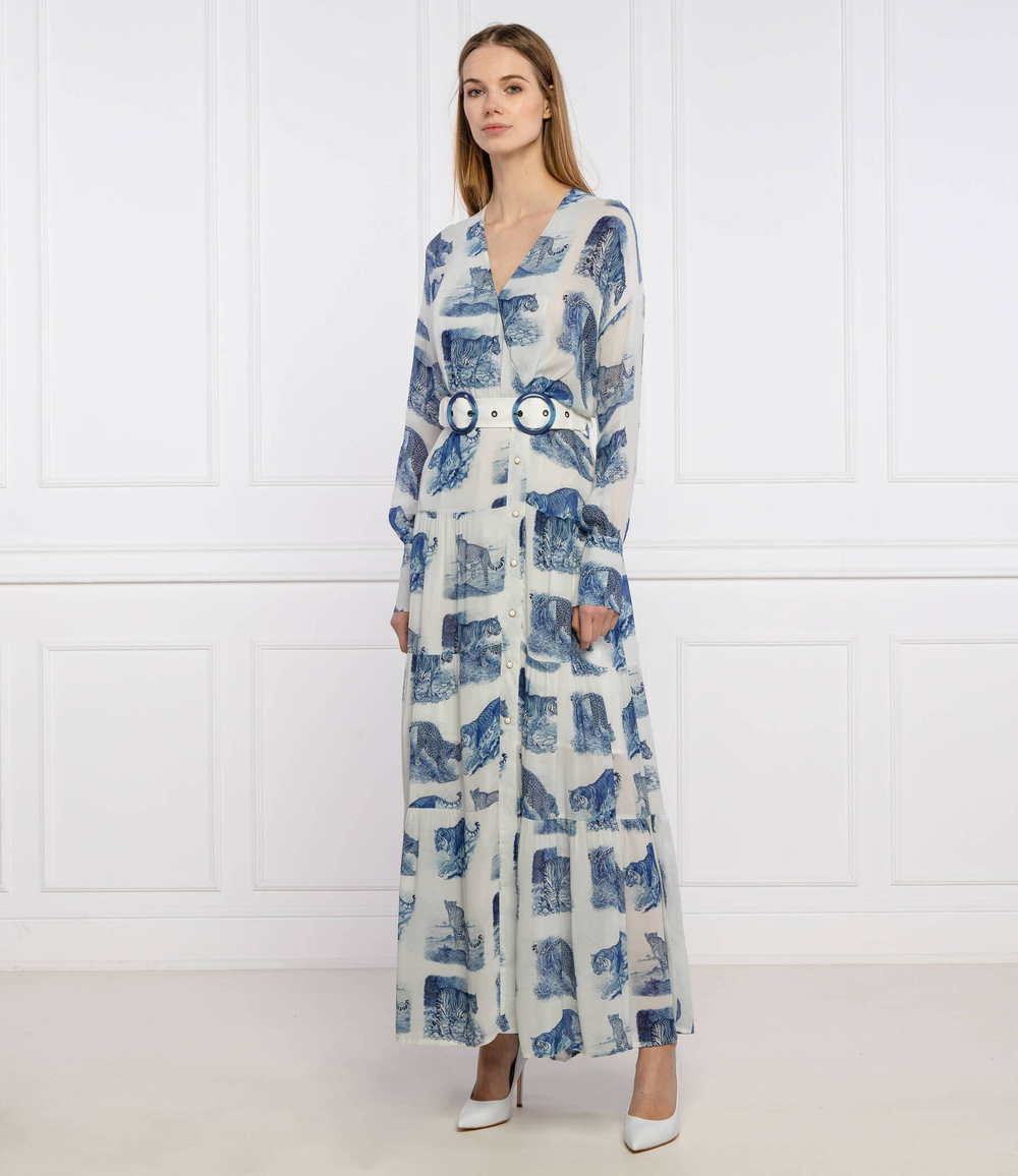 платье с ремешком peakes Silvian Heach - голубой(PGP21165VE)